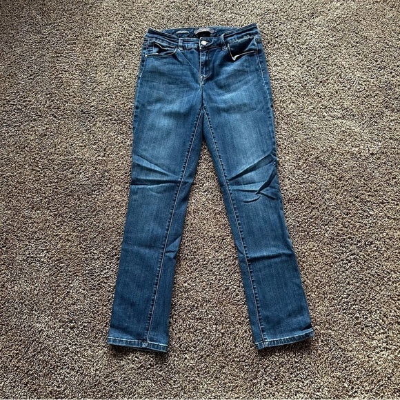 The Limited Women's Medium Wash Straight Leg Blue Jeans 10R - Picture 1 of 8